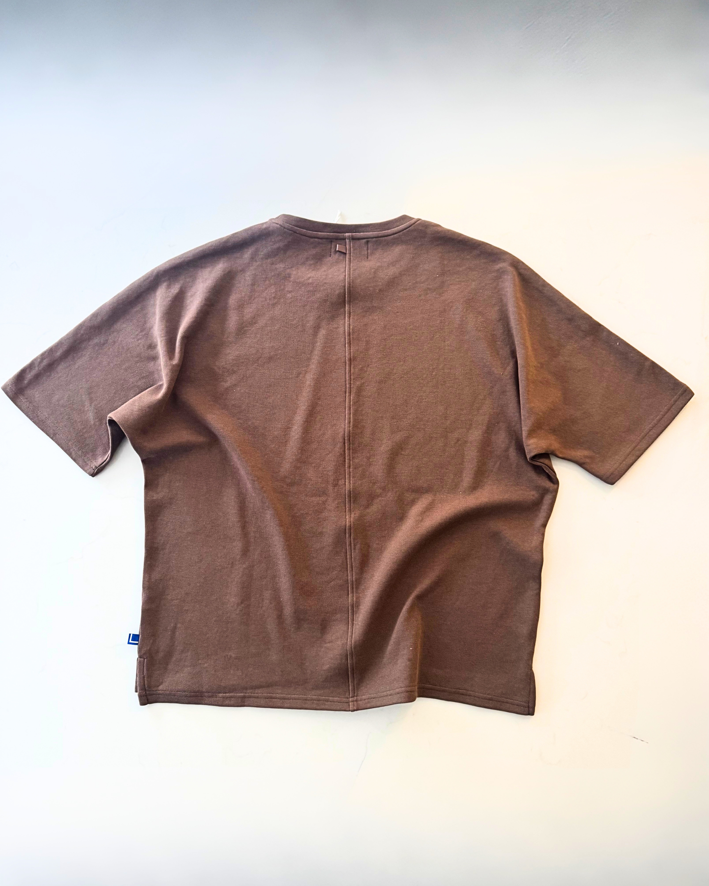 The Pádel Society Piqué Tee — Heritage Brown