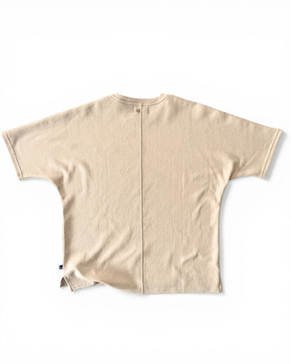 The Pádel Society Piqué Tee — Ecru
